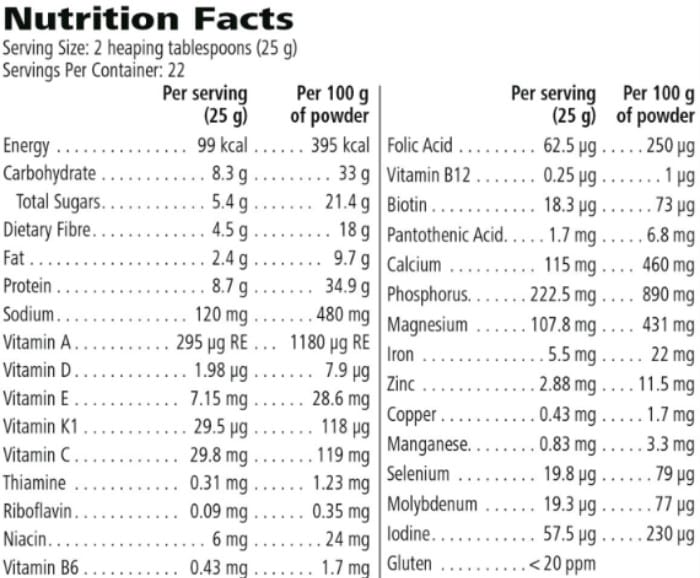 Herbalife-Formula-1-Nutritious-Mixed-Soy-Protein-Drink-Shake-Ingredients-Nutrition-Fact-Smooth-Chocolate-550g